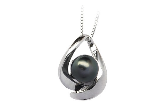 "Maeva" Tahitian pearl pendant